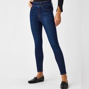 SPANX Dark Blue Skinny Jeans